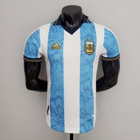 Thailande Maillot Football Argentine Édition Spéciale 2022 Bleu